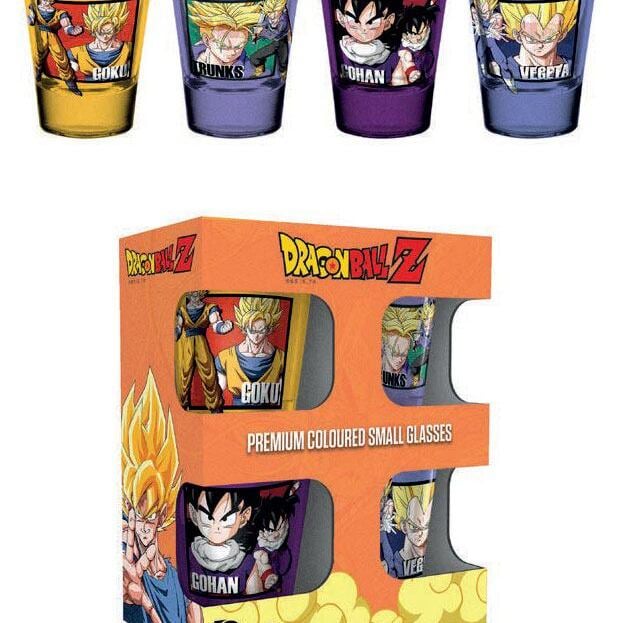 Dragon Ball Z Characters - Premium Schnapsgläser 4er Set - GYE