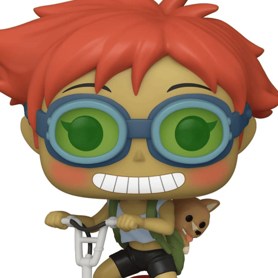 Edward Wong und Ein - on Scooter - Cowboy Bebop Funko POP!