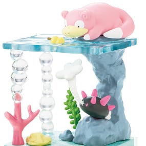 Gufa und Flegmon (3) - Pokémon Shining Sea Diorama Figur - Re-Rement