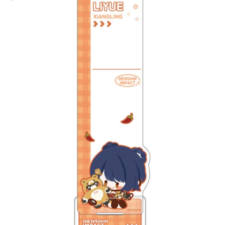 Xiangling - Genshin Impact - Memo Stick Acrylaufsteller - miHoYo