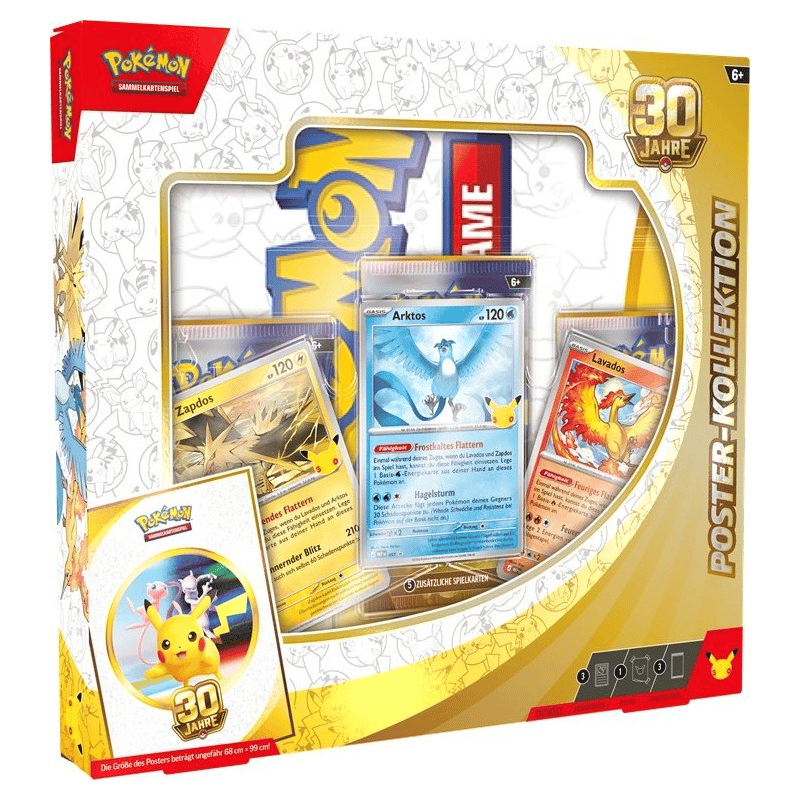 Pokemon TCG - ME05.5 30 Jahre Poster-Kollektion (Sammelkartenspiel, deutsch)
