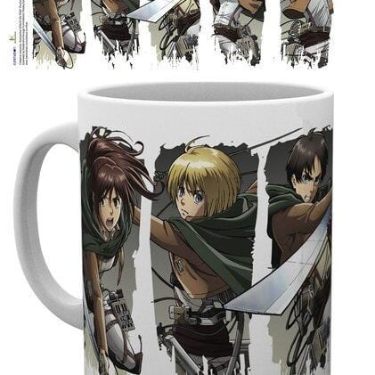 Character Montage - Attack on Titan Tasse - GB Eye