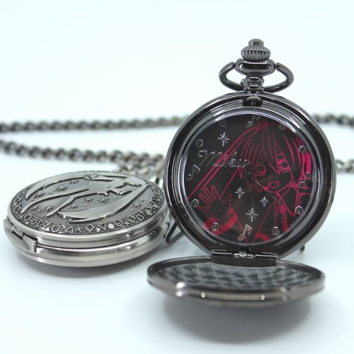 Taschenuhr - Hatsune Miku - pinke Version
