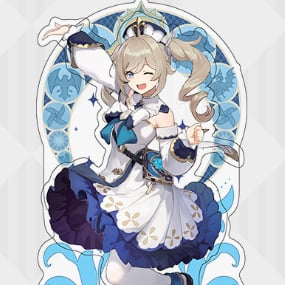 Barbara - Genshin Impact - Mondstadt Series Chara Acrylic Stand / Acrylaufsteller
