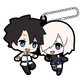 Fujimaru Ritsuka & Mash Kyrielight - Fate / Grand Order - Buddy Collection Gummi-Anhänger Vol. 2