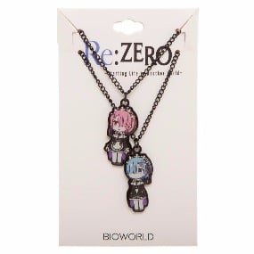 Re: Zero - Rem & Ram Halskette - Bioworld