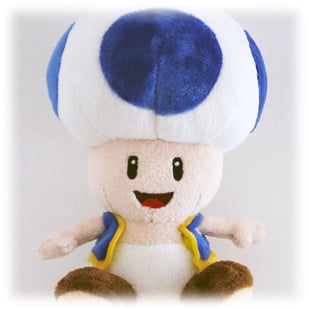 Super Mario - Toad - Plüschfigur