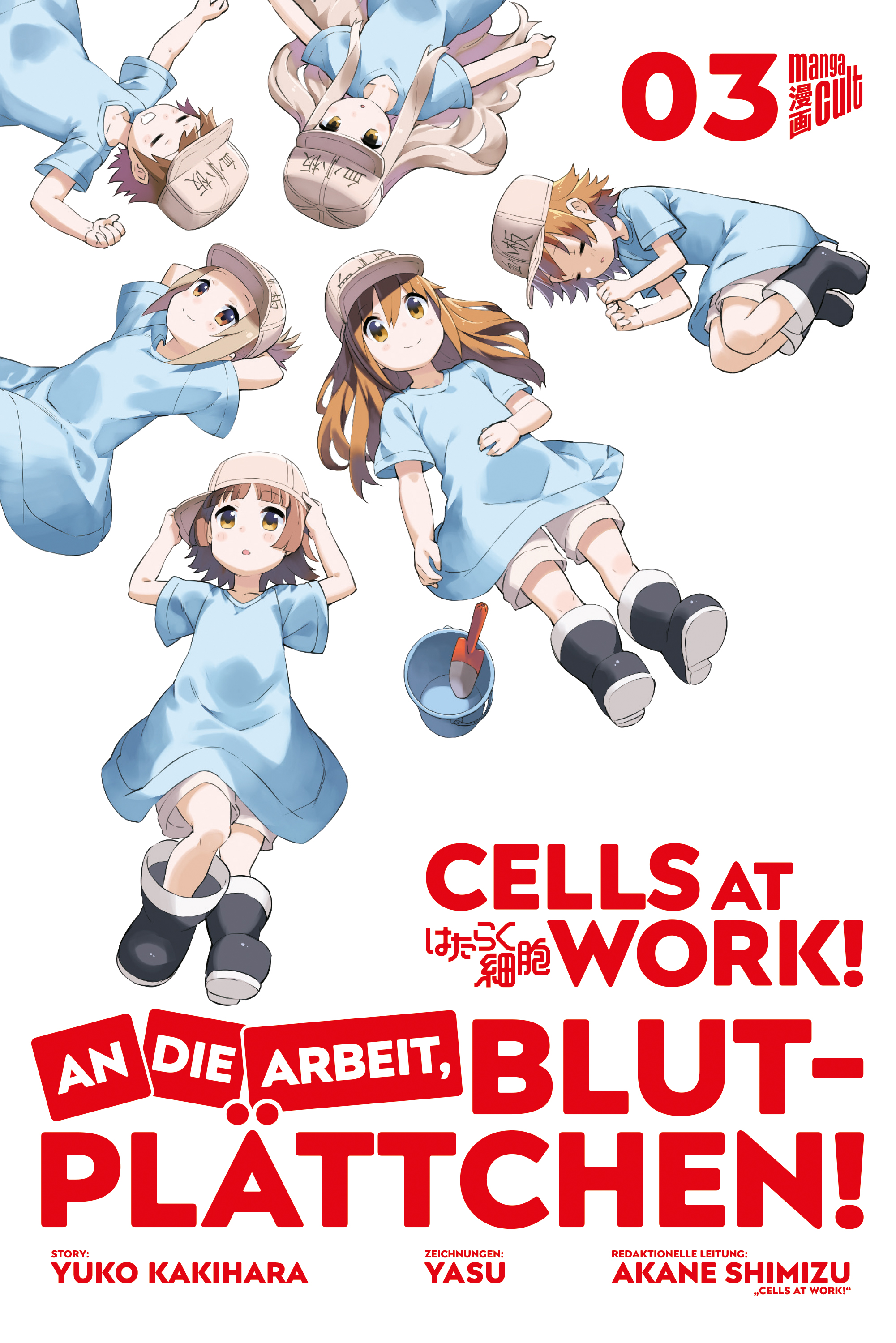 Cells at Work! An die Arbeit Blutplättchen - Manga Cult - Band 003