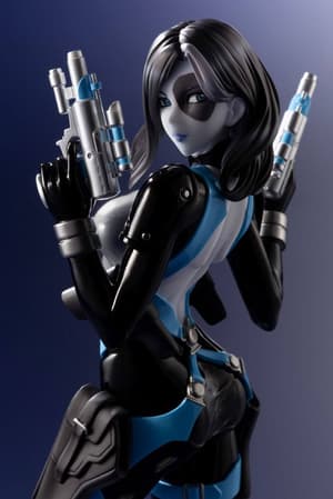 Domino with Mini-Deadpool - Marvel Bishoujo - 9