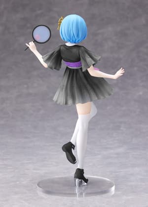 Rem - Renewal - Black Mandarin Dress - Coreful Figure - Taito (4)