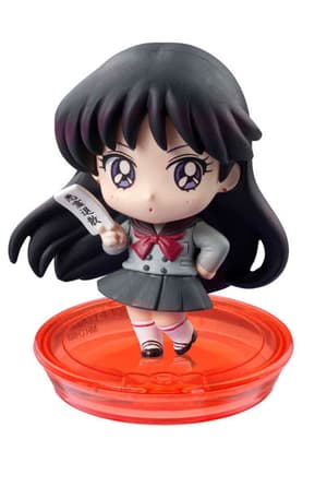 Rei Hino (Sailor Mars) - Version A - School Life Petit Chara Land Figure - 1