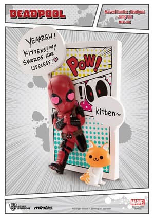 Deadpool Jump Out 4th Wall - Marvel Comics Mini Egg Attack Figur - 2