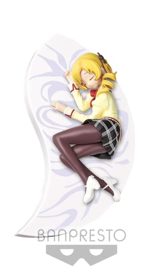 Mami Tomoe - school uniform - closed eyes - relax time - 1