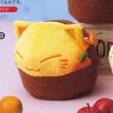Nemu Neko im Obstkörbchen - Orange - 1