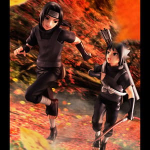 Itachi & Sasuke Uchiha - G.E.M. Series - Megahouse - Neuauflage - 10