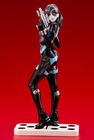 Domino with Mini-Deadpool - Marvel Bishoujo - 3