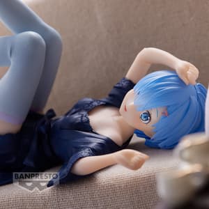 Rem - Re:Zero - Relax Time (Dressing Gown Version) - Banpresto (1)
