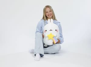 Molang mit Sternschnuppe - Molang - Plüsch in Geschenkverpackung (48 cm) (1)