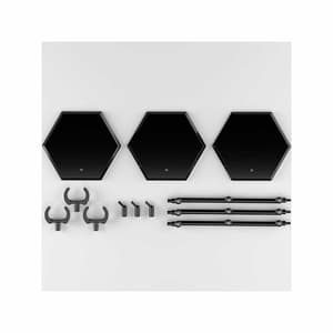 The Simple Stand - Black Hex Type - 3er-Pack - Figurenständer für Nendoroids - Good Smile Company (3)