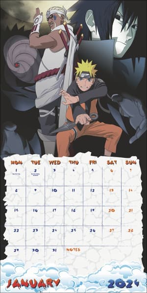 Naruto Broschurkalender 2024 (1)