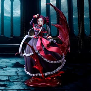 Overlord PVC Statue 1/6 – Shalltear Bloodfallen 10th Anniversary so-bin Ver. (31 cm) – Union Creative - 1