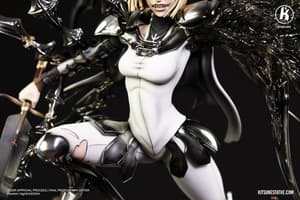 Claire / Clare vs Rigaldo - Claymore - Kitsune Statue - 5