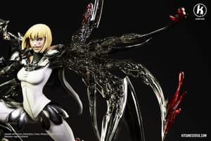 Claire / Clare vs Rigaldo - Claymore - Kitsune Statue - 8