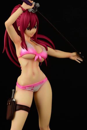Erza Scarlet - Swimwear Gravure Style Sakura Ver. - Fairy Tail - Orca Toys - 20