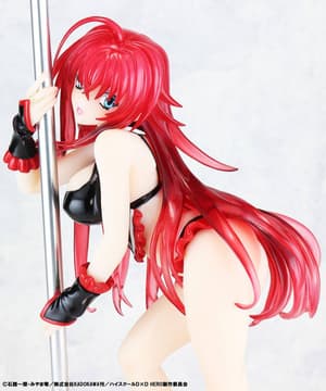 Rias Gremory - Pole Dance - Black - Kaitendoh - 10