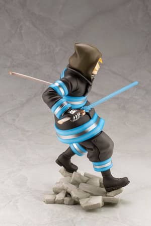 Arthur Boyle - with limited editon head - Fire Force ARTFX J Bonus Edition - Kotobukiya - 5