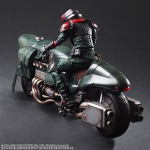 Shinra Elite Security Officer and Bike - Final Fantasy VII Remake Play Arts Kai - Square Enix - 12