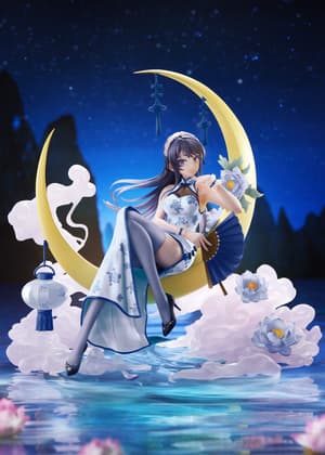 Mai Sakurajima - Chinese Dress - White Edition - Spiritale / Wing (6)