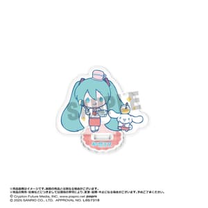 Zufällige Auswahl - Hatsune Miku x Cinnamoroll - Mini Acrylaufsteller - Anicraft (1)