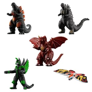 Random Selection - Godzilla - Striking New Challenger - Candy Toys - Bandai - 1