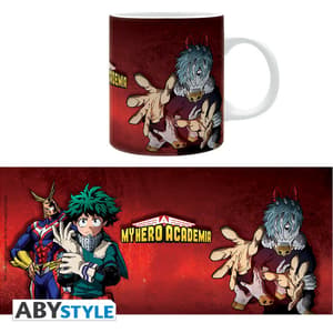 "All Might & Deku vs.  Shigaraki" - My Hero Academia Mug - AbyStyle - 1