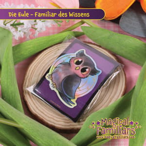 Die Eule – Magical Familiars - Schlüsselanhänger - Yunuyei (1)