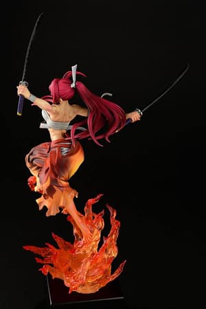 Erza Scarlet - Samurai Light Flame Manjo: Kurenai - Rouge - Orca Toys - 6