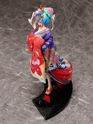 Rem - Oiran Douchuu - F:Nex 1/7 Statue (Re:ZERO, Furyu) - 7