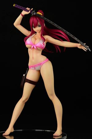 Erza Scarlet - Swimwear Gravure Style Sakura Ver. - Fairy Tail - Orca Toys - 26