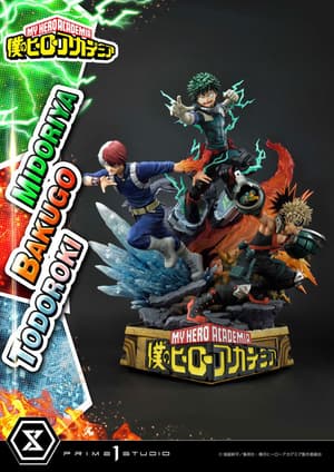 Midoriya, Bakugo & Todoroki - Ultra Premium Masterline Statue (Prime 1 Studio) - 10