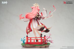 Genshin Impact PVC Statue 1/7 Yae Miko Astute Amusement Ver. (28 cm) – Apex - 26