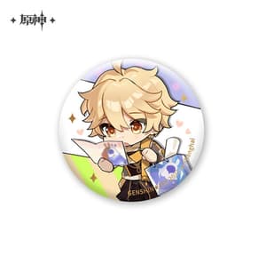 Traveler (Aether) - Button - Genshin Fes - Genshin Impact - miHoYo - 1