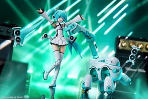 Hatsune Miku (Maruttoys) & Tamotu (Miku Ver.) - Frame Arms Girl Model Kit - Kotobukiya - 8