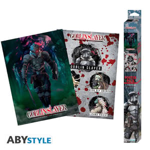 Goblin Slayer - Set 2 Chibi Posters - Group & Slayer (52x38) - AbyStyle - 1
