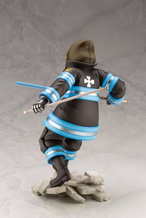 Arthur Boyle - with limited editon head - Fire Force ARTFX J Bonus Edition - Kotobukiya - 6