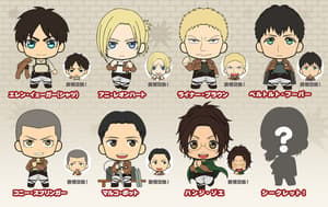 Attack on Titan Picktam 2 keychain - Zoe Hange - 2