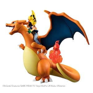 Ash Ketchum with Pikachu and Charizard - Megahouse G.E.M. Series - 3