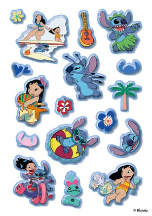 Stitch - Malspass mit 3d-Sticker - 3
