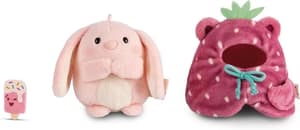 Hase Pibu - mymochi - Plüsch (mit Softeis & Erdbeerkostüm in Geschenkbox) (8cm)  (1)