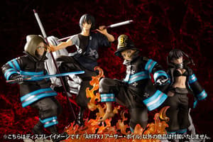 Arthur Boyle - with limited editon head - Fire Force ARTFX J Bonus Edition - Kotobukiya - 14